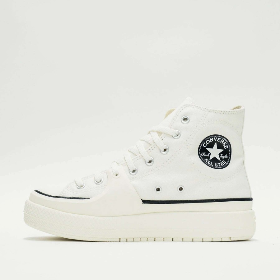 Men'S Sneakers * | Converse Chuck Taylor All Star Construct Vintage White/Black