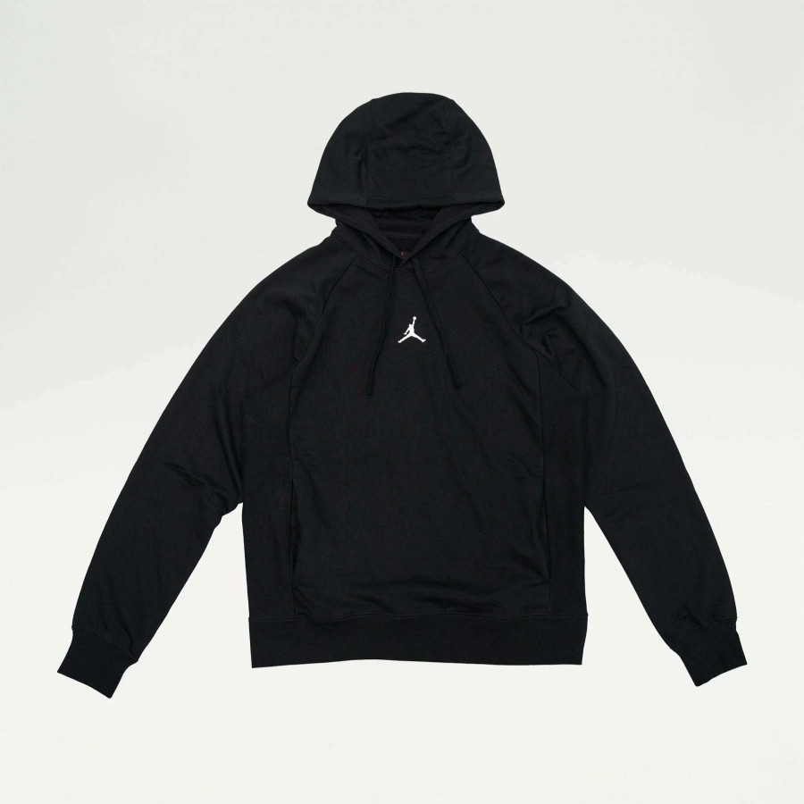 Men'S Hoodies * | Jordan Dri-Fit Pullover Hoodie Black