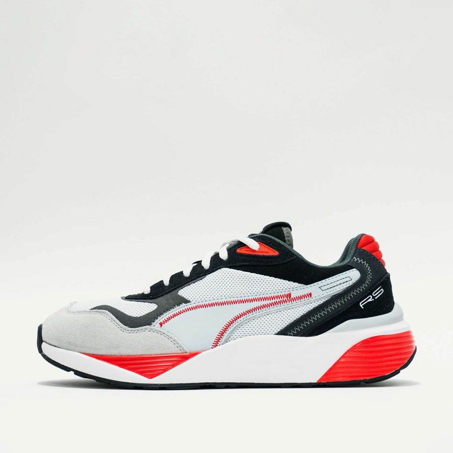 Men'S Sneakers * | Puma Rs-Metric Puma White/High Risk Red