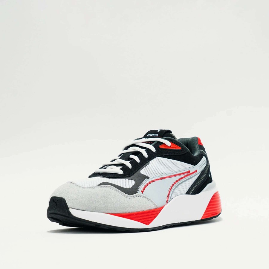 Men'S Sneakers * | Puma Rs-Metric Puma White/High Risk Red