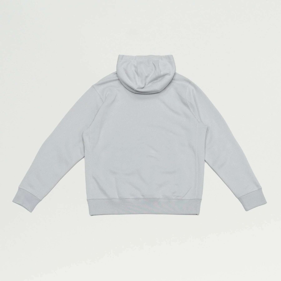 Men'S Hoodies * | Nike Club Fleece Shoebox Hoodie Grey Fog