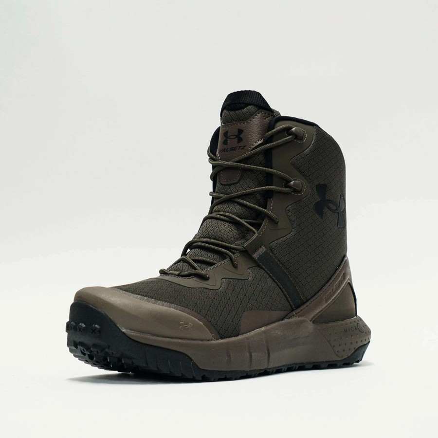 Men'S Boots * | Under Armour Micro G Valsetz Zip Tactical Boot Brown/Black