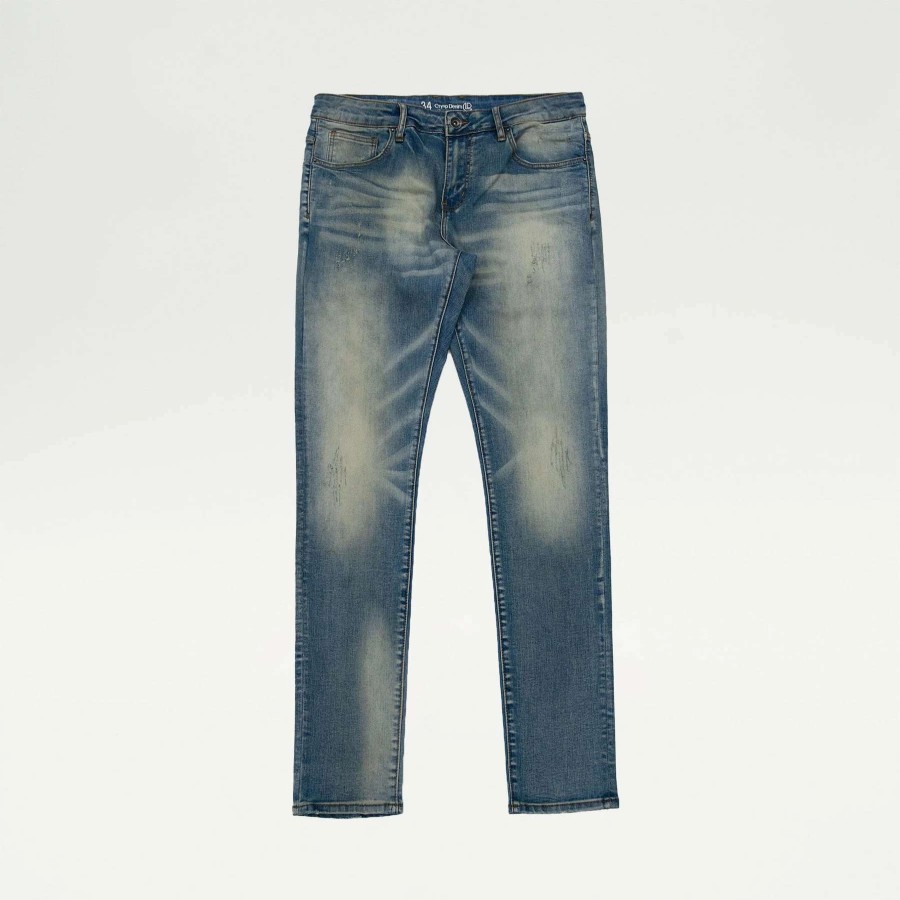 Men'S Jeans * | Crysp Denim Atlantic Denim Blue