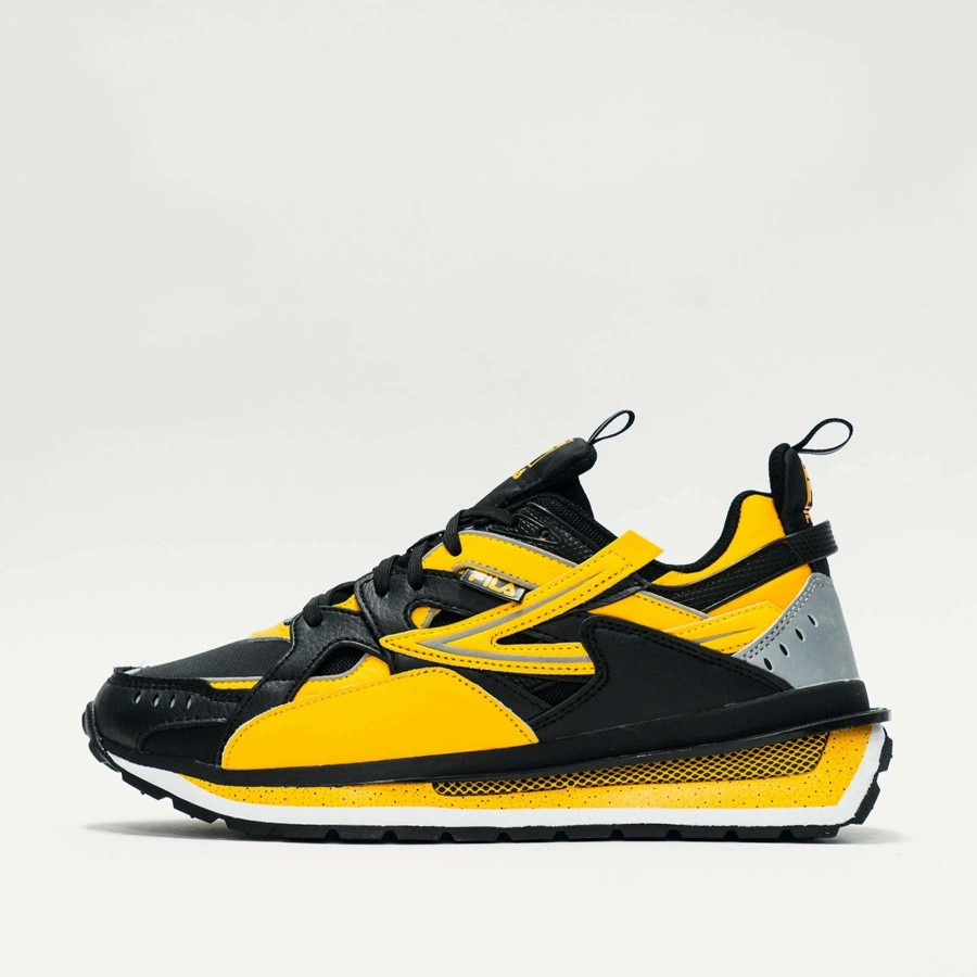 Men'S Sneakers * | Fila Sandenal Black/Yellow