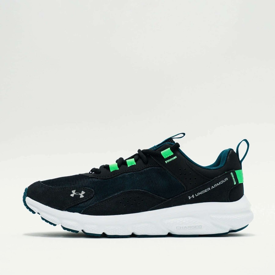 Men'S Sneakers * | Under Armour Charged Verssert Reflect Black/Tourmaline Teal