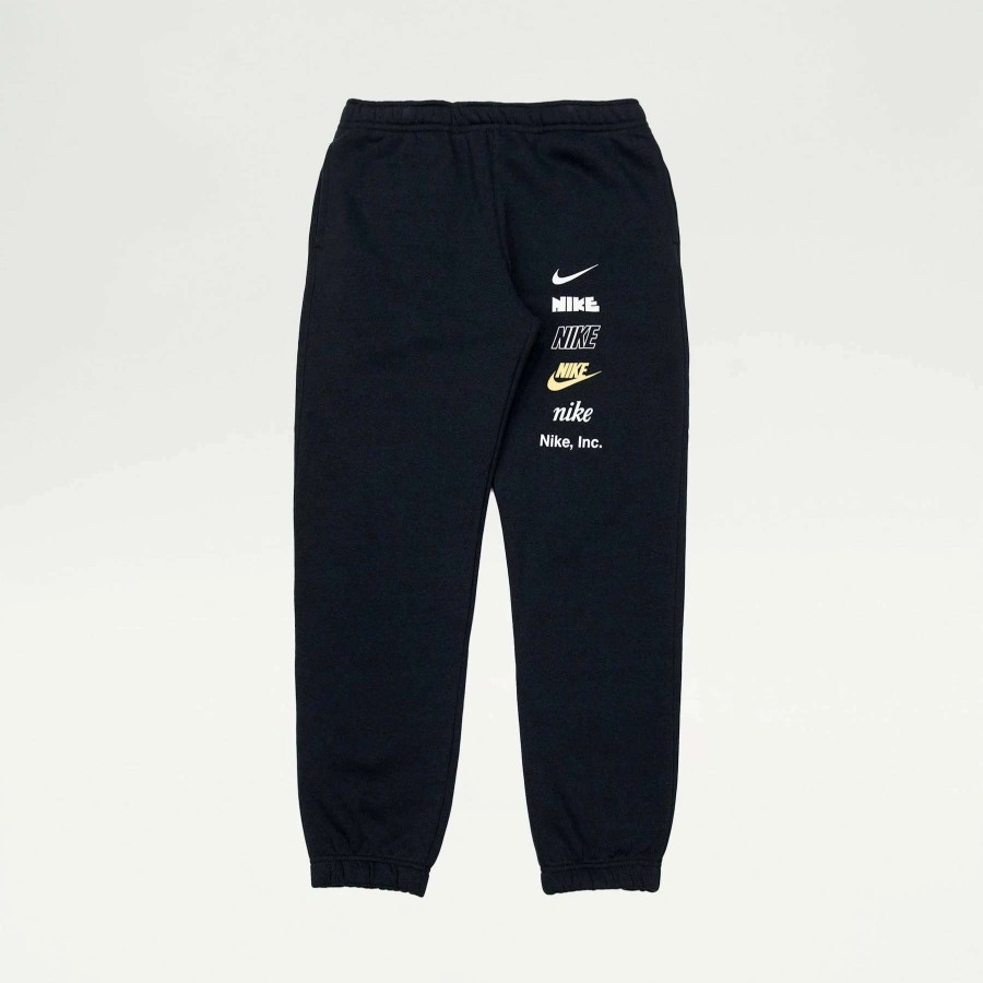 Men'S Bottoms * | Nike Sportwear Stacked Logo Joggers Black