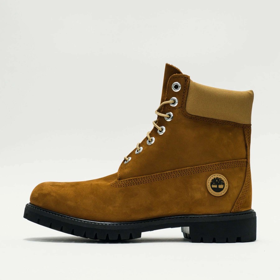 Men'S Boots * | Timberland Premium 6-Inch Waterproof Boot Medium Brown Nubuck