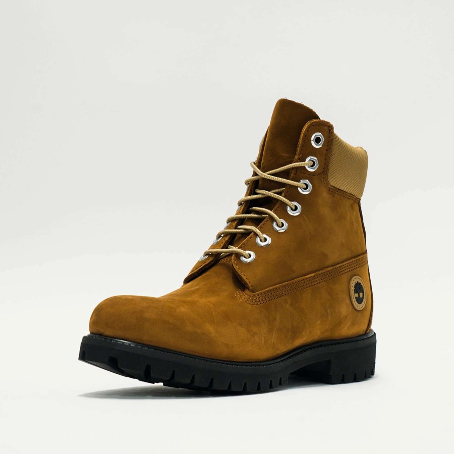 Men'S Boots * | Timberland Premium 6-Inch Waterproof Boot Medium Brown Nubuck