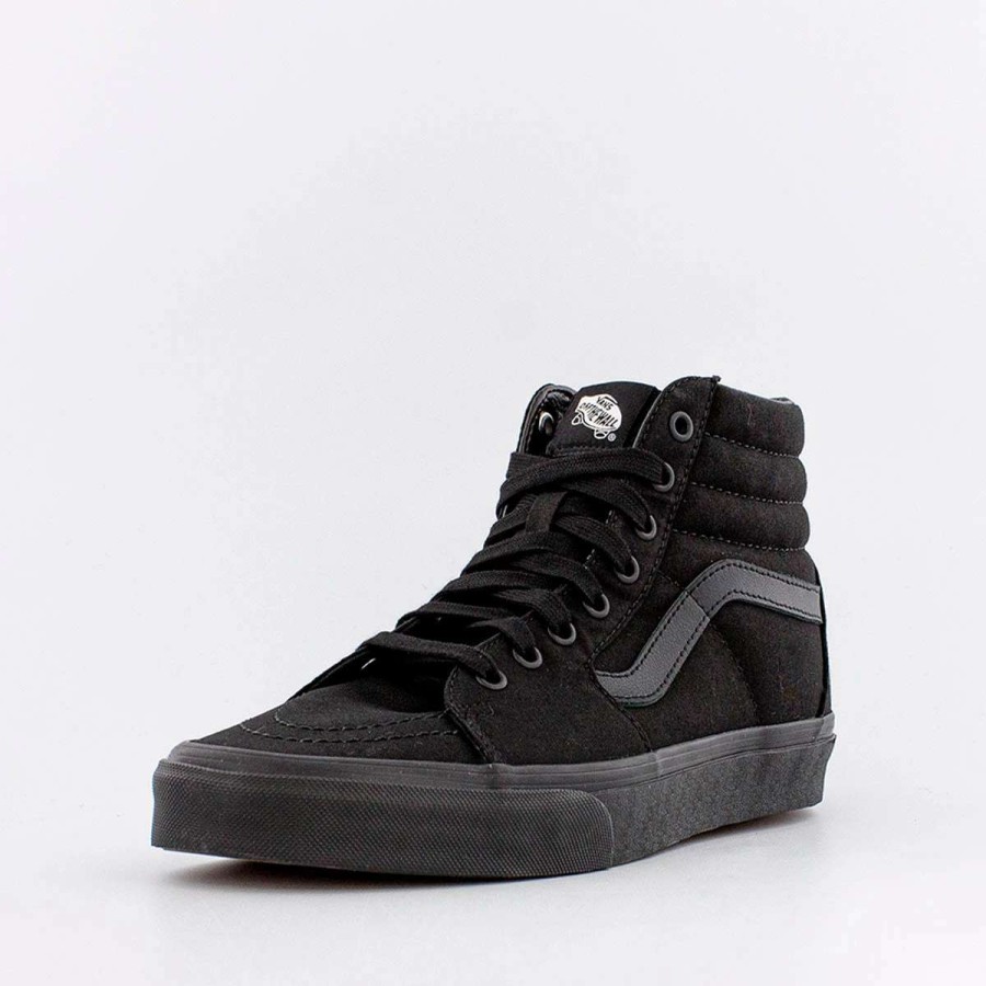 Men'S Sneakers * | Vans Canvas Sk8-Hi Black