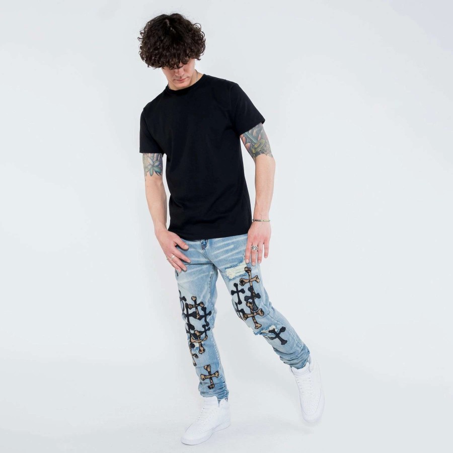 Men'S Jeans * | Crysp Denim Kriss Denim Jeans Blue