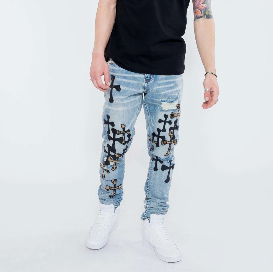 Men'S Jeans * | Crysp Denim Kriss Denim Jeans Blue